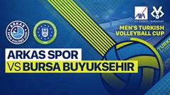 Full Match | Arkas Spor vs Bursa Buyuksehir Beledi̇ye Spor | Men's Turkish Volleyball Cup 2022/23