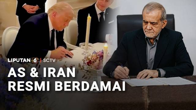 AS & Iran Resmi Berdamai | Liputan 6