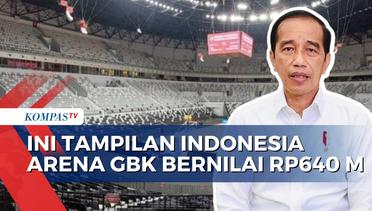 Presiden Jokowi Resmikan Indonesia Arena GBK yang Bernilai Rp640 M, Begini Penampakannya