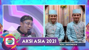 Donidion (Indonesia) Selalu Kompak!! Host Jadi Penasaran Coba Gaya Donidion "Jangan Sombong"!! | Aksi Asia 2021