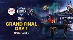 Grand Final day 1 - H3RO ESPORTS 3.0 PUBG Mobile Tournament