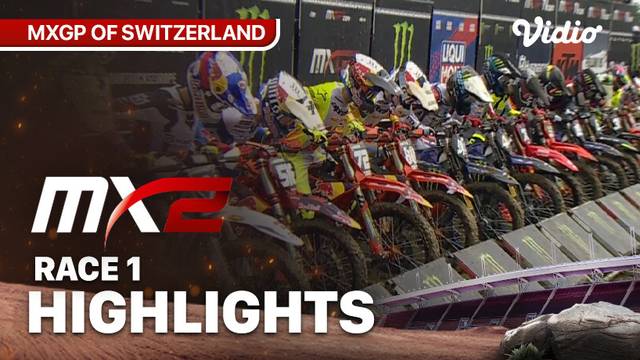 MX2 Race 1 - 2024 MXGP of Switzerland - Highlights | MXGP 2024