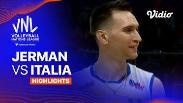 Jerman vs Italia - Highlights | Men's Volleyball Nations League 2024