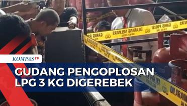 Polisi Gerebek Gudang Pengoplosan LPG 3 Kilogram di Karawang, 2 Pelaku Ditangkap