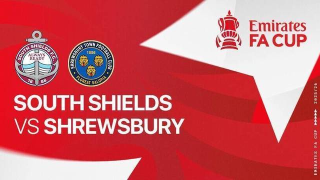 South Shields vs Shrewsbury - Full Match | FA Cup 2025/26