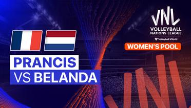 Prancis vs Belanda - Volleyball Nations League