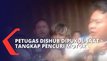 Hendak Mengamankan Pencuri Sepeda Motor, Petugas Dishub Terlibat Perkelahian di Lebak Banten