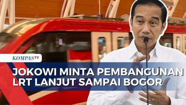 Jokowi Tugaskan Para Menteri Segera Kaji Pembangunan LRT hingga Bogor