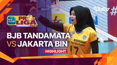 Highlights | Final Four Putri : Bandung BJB Tandamata  vs Jakarta BIN | PLN Mobile Proliga Putri 2023