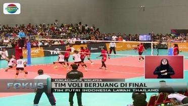 Gagal Taklukkan Thailand di Final, Voli Indonesia Raih Medali Perak - Fokus Sore