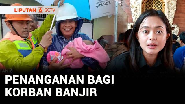 Penanganan Banjir di Bali, Sejumlah Posko Pengungsian Didirikan | Liputan 6