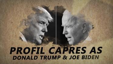 Profil Capres AS Donald Trump & Joe Biden