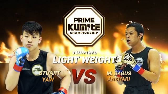 Semifinal 1 Lightweight: Stuart Yaw vs M. Bagus Anshari