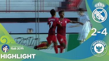 Goal Sutan Zico – Real Madrid CF U20 (2) vs (4) Indonesia All Stars U20 | U-20 International Cup Bali 2019