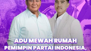 Adu Mewah Rumah, Pemimpin Partai Indonesia, Prabowo Paling Sultan, Ada Helipad Pribadi!