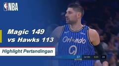 NBA | Cuplikan Hasil Pertandingan :  Magic 149 vs Hawks 113