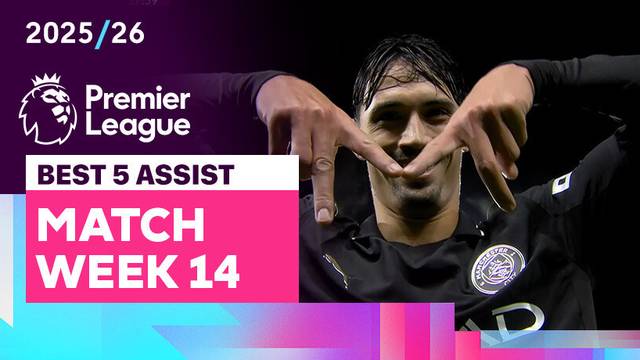 5 Assist Terbaik | Matchweek 14 | Premier League 2025/26