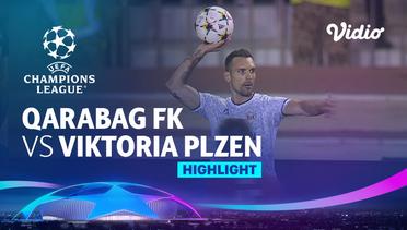 Highlights - Qarabag FK vs Viktoria Plzen | UEFA Champions League 2022/23