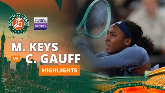 Madison Keys vs Coco Gauff - Highlights | Roland Garros 2025
