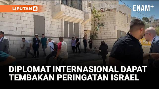 Pasukan Israel Lepaskan Tembakan Peringatan saat Diplomat Internasional Berkunjung ke Tepi Barat