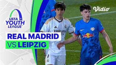 Real Madrid vs Leipzig - Mini Match | UEFA Youth League 2023/24