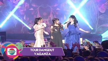 Dewi Perssik, Rita Sugiarto, & Uut Permatasari - Pacar Dunia Akhirat | Tour Dangdut Vaganza Indramayu