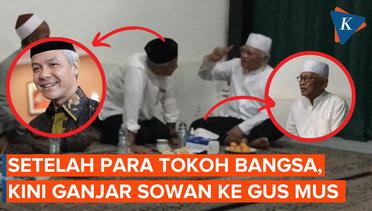 Setelah Sejumlah Tokoh Nasional, Giliran Ganjar Temui Gus Mus di Rembang