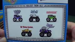 Monster Jam Mohawk Warrior Purple Truck With Silver Hair And Other Mattel Toy Store Pick Ups