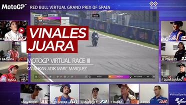 Maverick Vinales Juara MotoGP Virtual Race III, Kalahkan Adik Marc Marquez