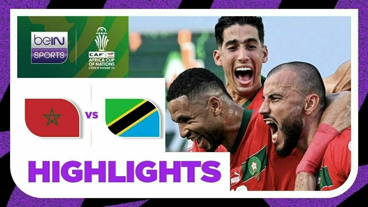 Morocco vs Tanzania Highlights TotalEnergies Africa Cup of Nations