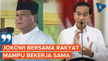 Prabowo Puji Kepemimpinan Jokowi di Haul Habib Munzir, Mampu Atasi Permasalahan Ekonomi