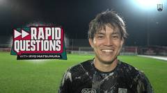 Rapid Questions with Ryo Matsumura