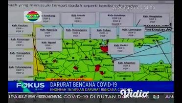 Gubernur Jatim Tetapkan Status Darurat Bencana Corona COVID-19