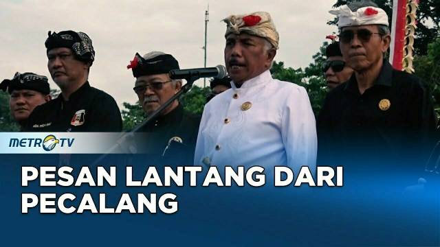 Pesan Lantang dari Pecalang