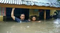 breaking news...Banjir bandang terjang Bima NTB, ribuan rumah terendam