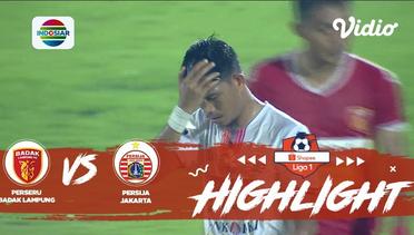Half-Time Highlights: Badak Lampung FC vs Persija Jakarta | Shopee Liga 1