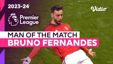 Aksi Man of the Match: Bruno Fernandes  | Man United vs Sheffield United | Premier League 2023/24