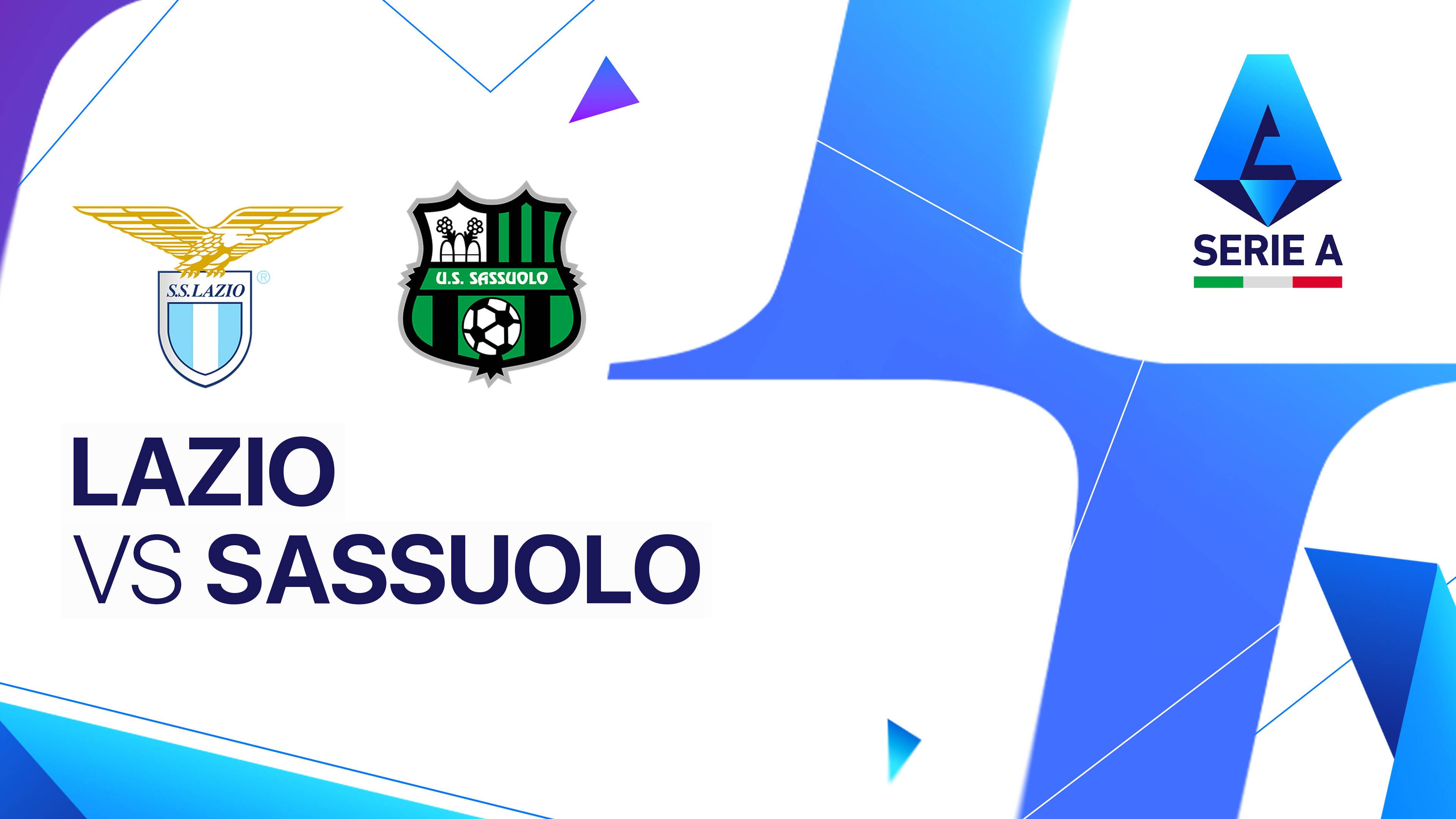 Lazio vs Sassuolo Calcio