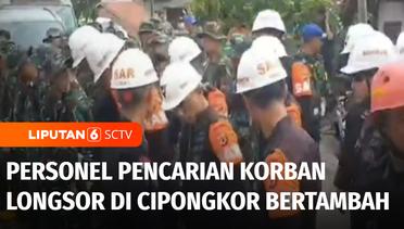 Personel Pencarian Korban Longsor di Bandung Barat Ditambah jadi 540 Orang | Liputan 6