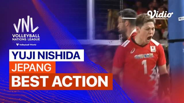 Best Action: Yuji Nishida | Men’s Volleyball Nations League 2024