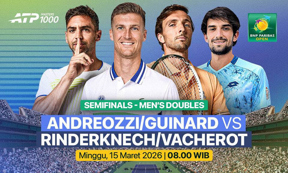Andreozzi/Guinard vs Rinderknech/Vacherot