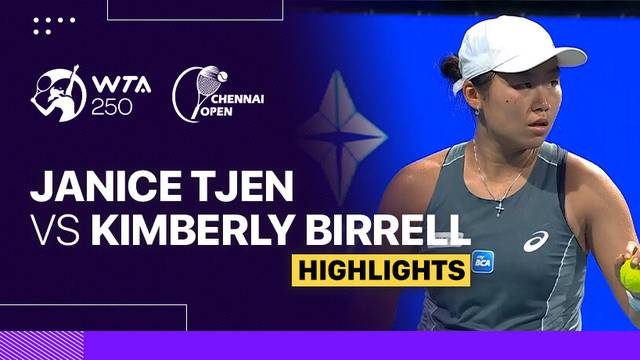 Final: Janice Tjen vs Kimberly Birrell - Highlight | WTA 250: Chennai Open 2025