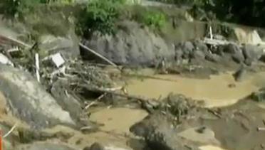 VIDEO: Ratusan Hektare Sawah di Toraja Utara Tertutup Longsor