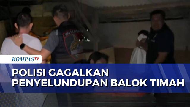 Polisi Gagalkan Penyelundupan 4,6 Ton Balok Timah Ilegal di Bangka Belitung | BORGOL