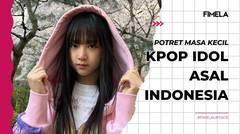 Foto-foto Masa Kecil Idol K-Pop Asal Indonesia: Menggemaskan dan Imut Maksimal!