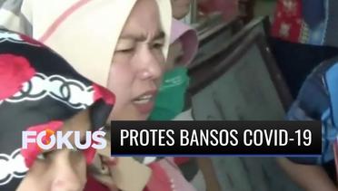 Tidak Dapat Bansos Covid-19, Ibu-Ibu di Serang Banten Protes