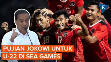 Jokowi Nilai Timnas U-22 di SEA Games Punya Mental Pemenang dan Harapan soal Jumlah Medali
