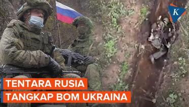 Tentara Rusia Santai Tangkap 2 Bom Drone Ukraina