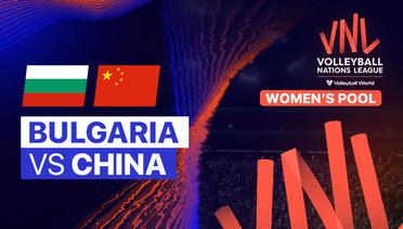 Full Match | Bulgaria vs China | Women’s Volleyball Nations League 2023