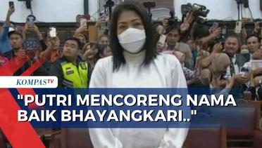 Sebagai Istri Polisi, Hakim: Tindakan Putri Mencoreng Nama Baik Bhayangkari!